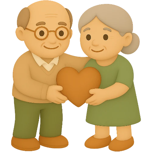 Personalizirana otroška knjiga za dan starih staršev, polna ljubezni