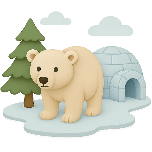 Osebna otroška knjiga o čarobni dogodivščini na Severnem polu