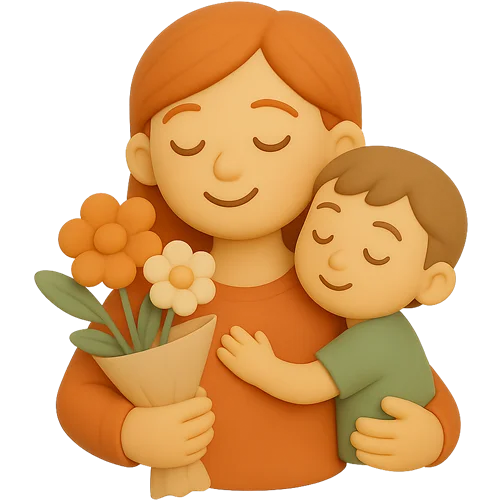 Osebna knjiga za otroke o materinskem dnevu, polna čarobnosti