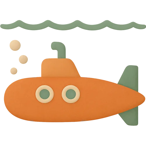 Personalizirana otroška knjiga o podvodnih pustolovščinah