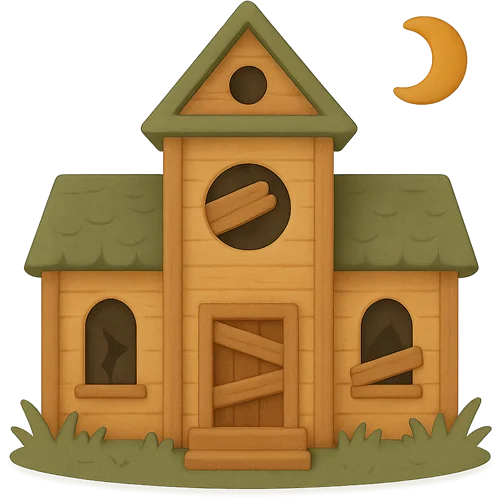 Osebna otroška knjiga o hiši duhov polna čarobnih dogodivščin