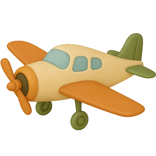 Osebna otroška knjiga o čarobni avanturi z letalom