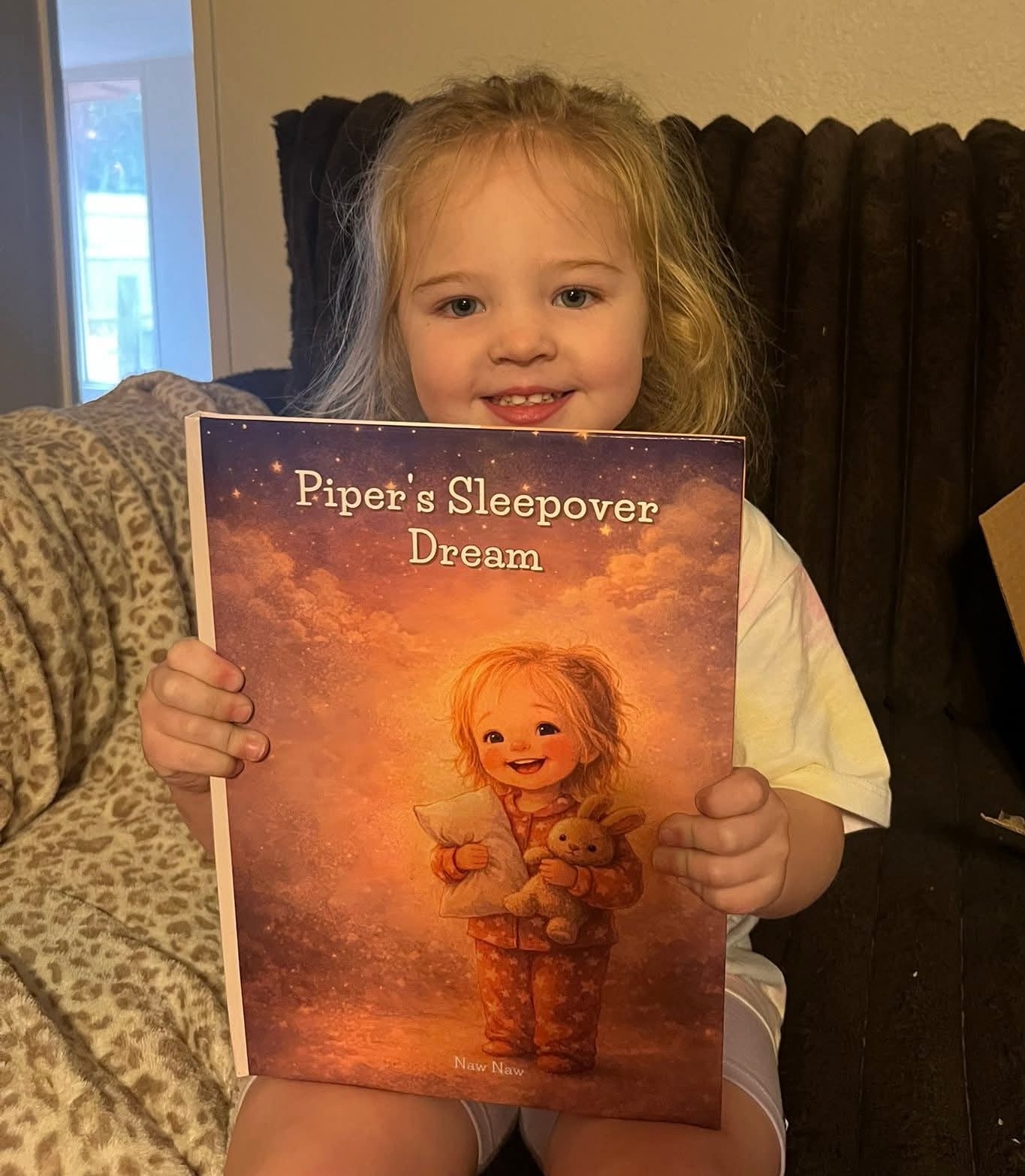 Fotografija prilagojene otroške knjige – Kristen